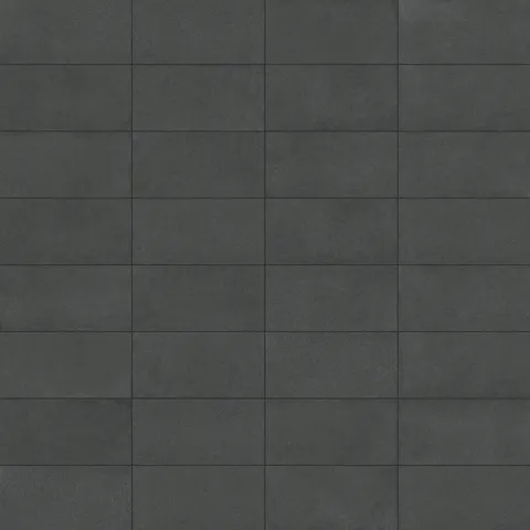 Palmer 12 x 24 Matte Porcelain Tile in Nero