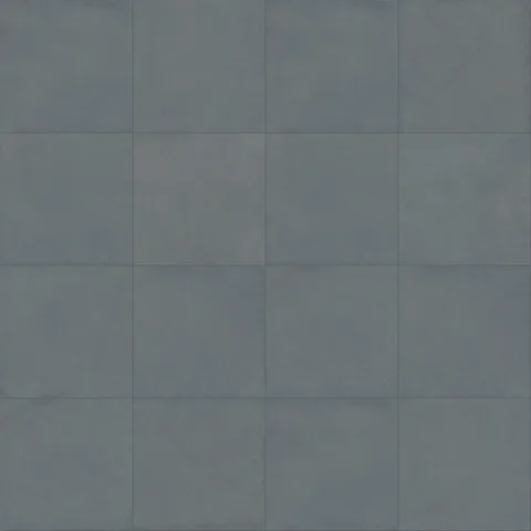 Palmer 24 x 24 Matte Porcelain Tile in Ocean Blue