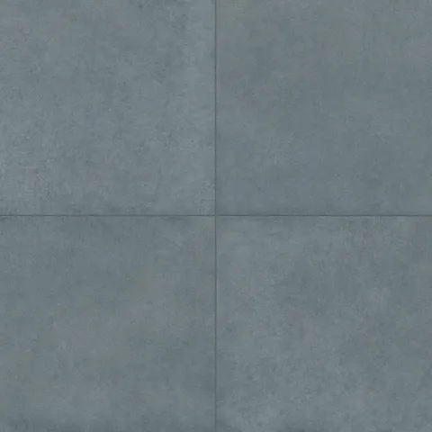 Palmer 24x24 matte porcelain tile in blue, offering a rich and serene tone ideal for modern and tranquil interiors.
