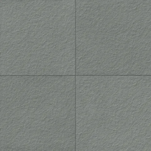 Palmer 24x24 raw porcelain tile in sage, presenting a subtle green tone with a natural, textured finish, perfect for earthy and serene spaces.