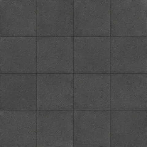 Palmer 24 x 24 Raw Porcelain Tile in Nero