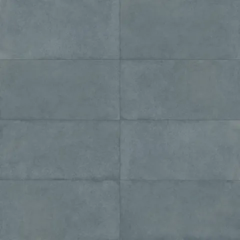 Palmer 24 x 48 Matte Porcelain Tile in Blue