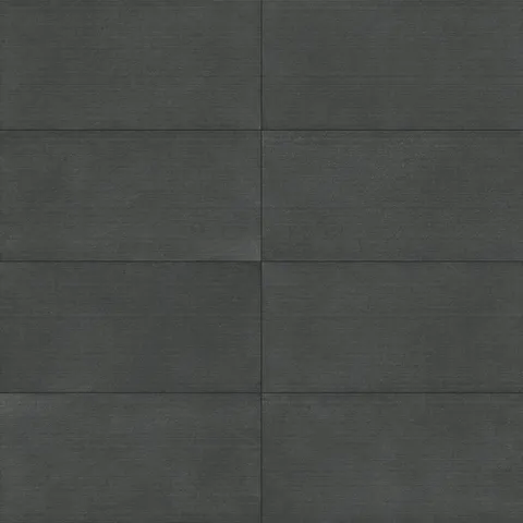 Palmer 24 x 48 Chiseled Porcelain Tile in Nero