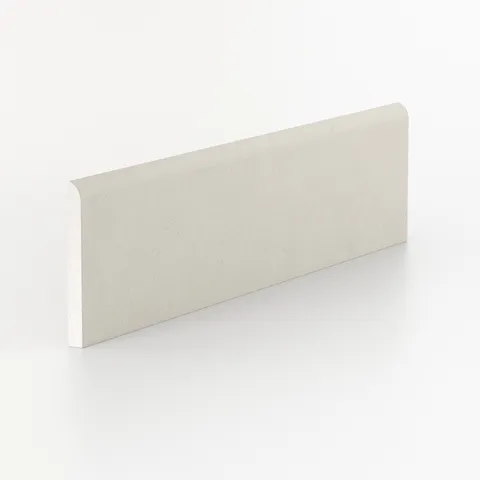 Palmer 3 x 12 Matte Porcelain Bullnose Tile in White
