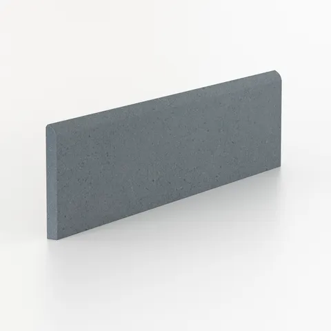 Palmer 3 x 12 Matte Porcelain Bullnose Tile in Ocean Blue