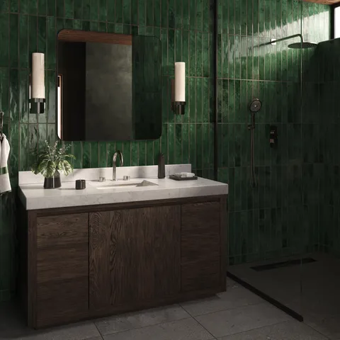 Sloane 12 x 24 Matte Porcelain Tile in Pebble