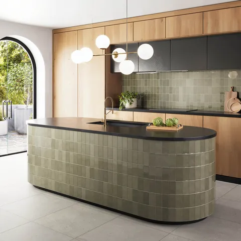 Sloane 24 x 24 Matte Porcelain Tile in Sandstone