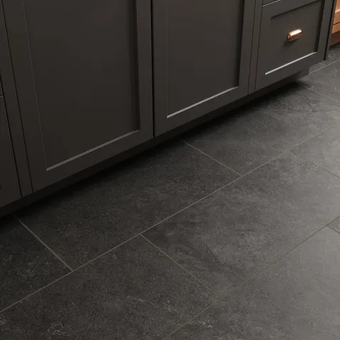 Adeline 12 x 24 Matte Porcelain Tile in Midnight