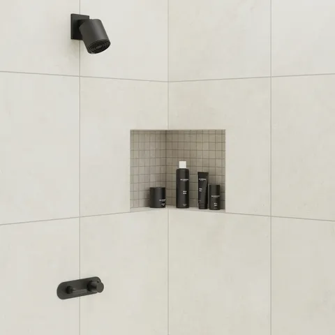 Adeline 24 x 24 Matte Porcelain Tile in White Sand