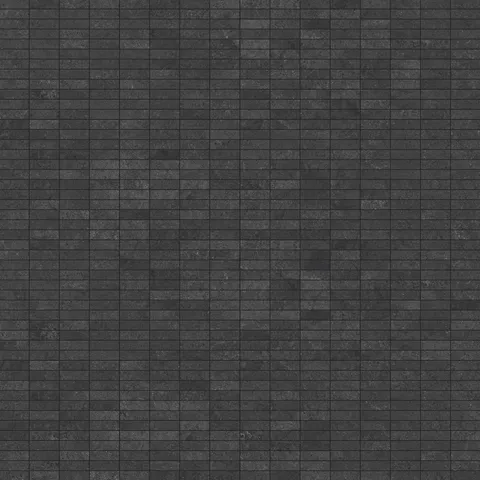 Adeline 1 x 3 Matte Porcelain Mosaic Tile in Midnight