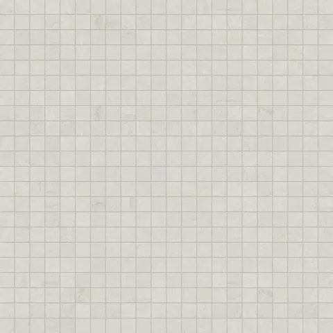 Dawson 2 x 2 Matte Porcelain Mosaic Tile in Alabaster