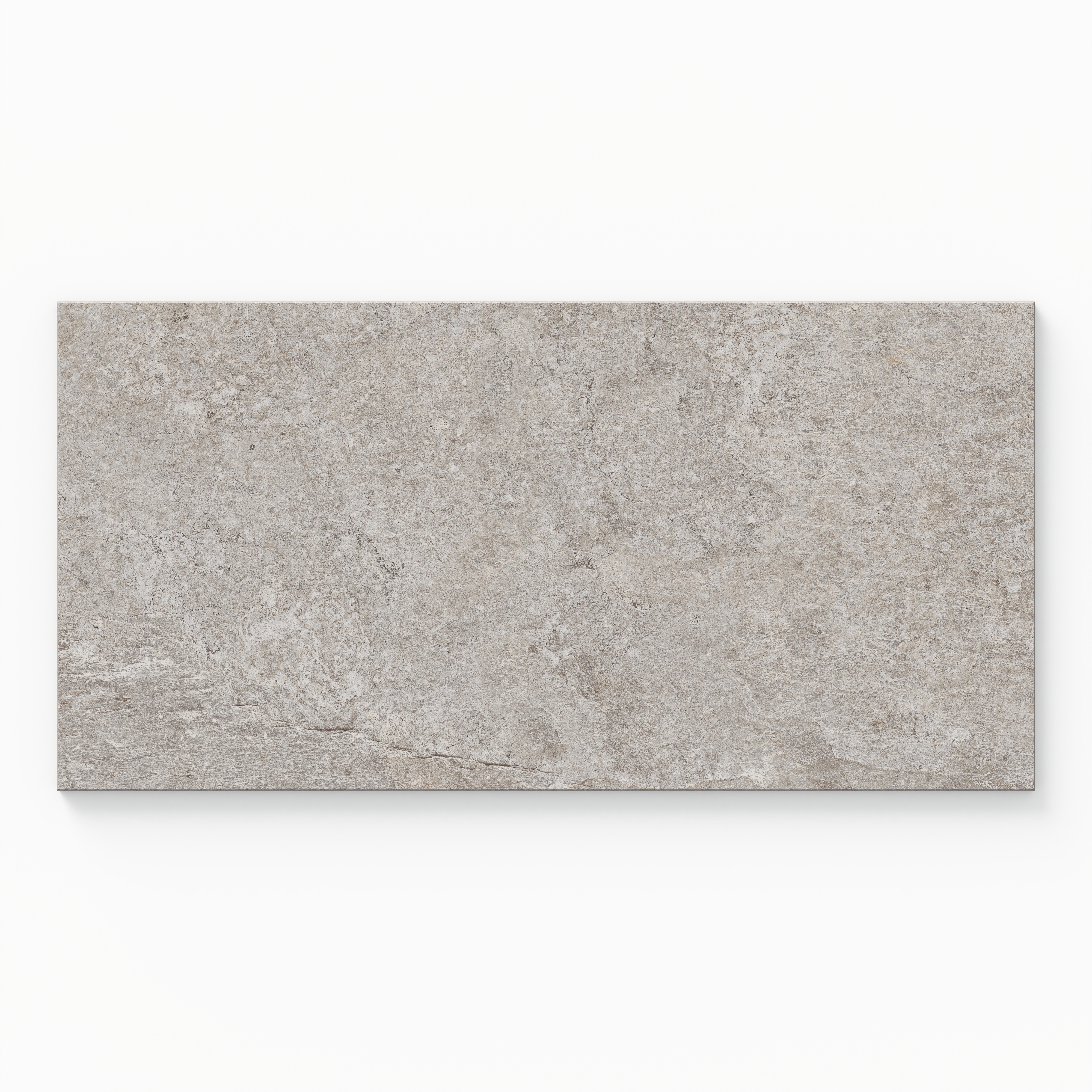 Dawson 12 x 24 Matte Porcelain Tile in Pewter | Edward Martin
