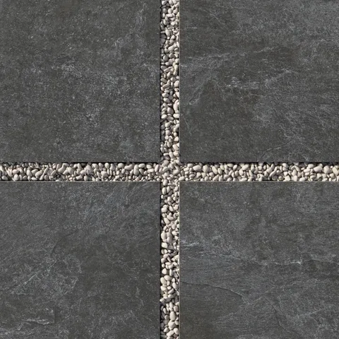 Dawson 24 x 24 Grip Porcelain 2cm Paver Tile in Charcoal