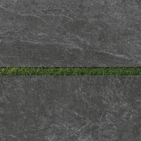 Dawson 24 x 48 Grip Porcelain 2cm Paver Tile in Charcoal
