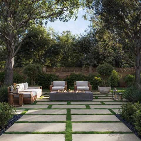 Dawson 24 x 48 Grip Porcelain 2cm Paver Tile in Pewter