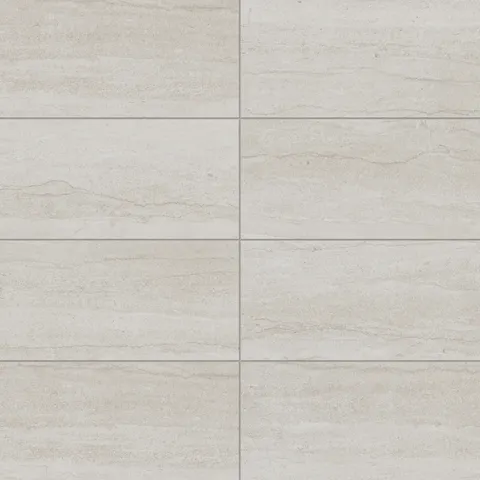 Warm 12x24 matte porcelain tiles in a soft beige tone, featuring a vein-cut design that brings a subtle, natural elegance to modern interiors.