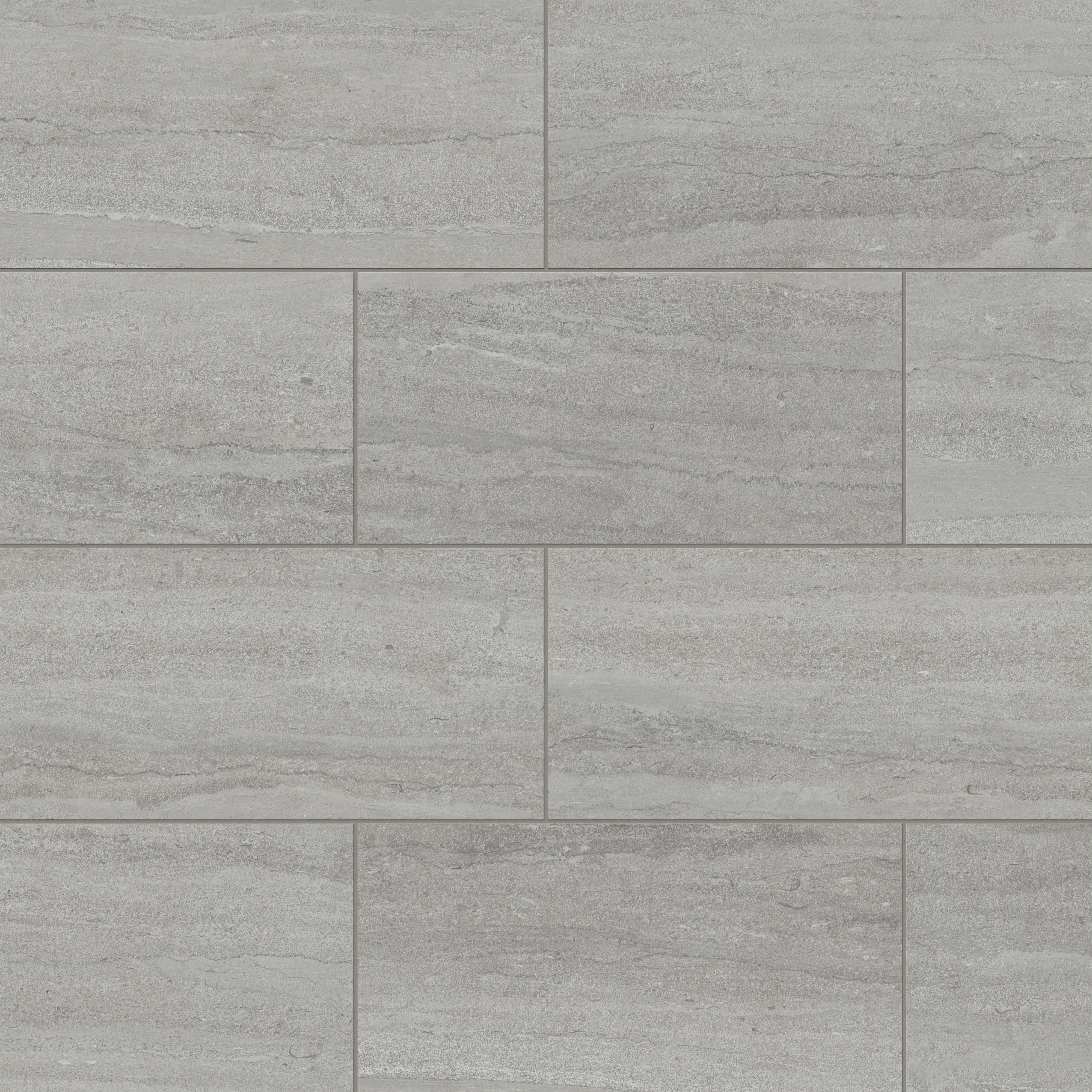 Tatum 12 x 24 Matte Porcelain Tile in Vein-Cut Ash | Edward Martin