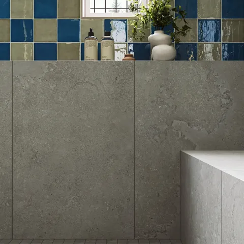 Tatum 24 x 48 Matte Porcelain Tile in Cross-Cut Dune