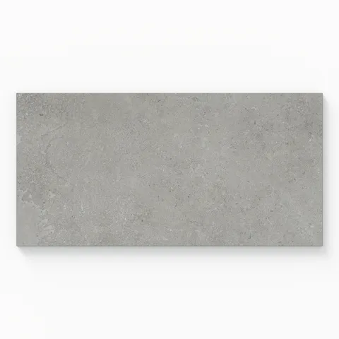 Tatum 24 x 48 Matte Porcelain Tile in Cross-Cut Ash