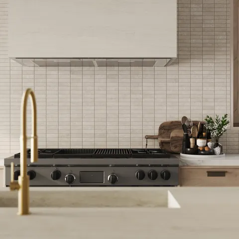 Tatum 24 x 48 Matte Porcelain Tile in Vein-Cut Straw