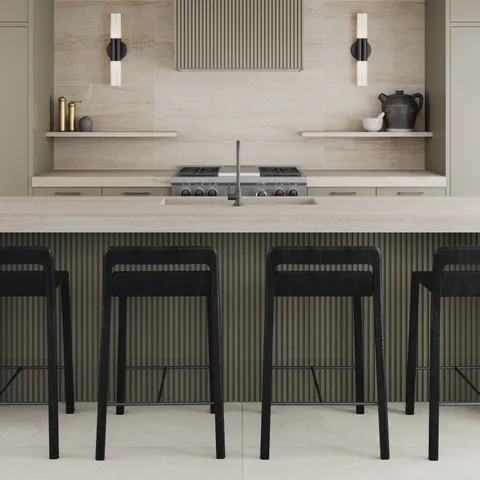 Tatum 24 x 48 Matte Porcelain Tile in Vein-Cut Sand