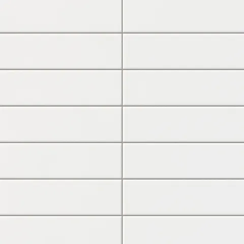 Polly 3 x 10 Satin Ceramic Tile in White