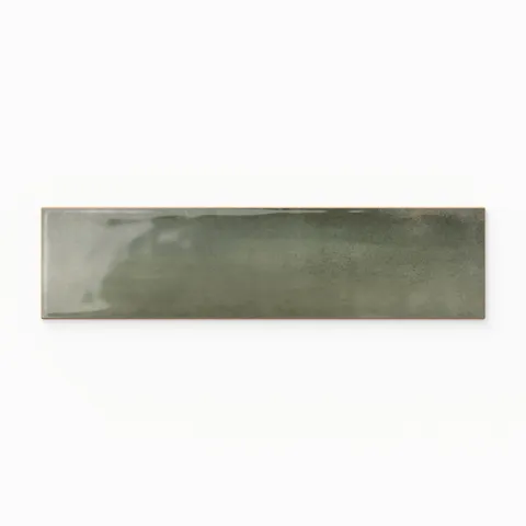 Olivia 4 x 8 Glossy in Moss Sample