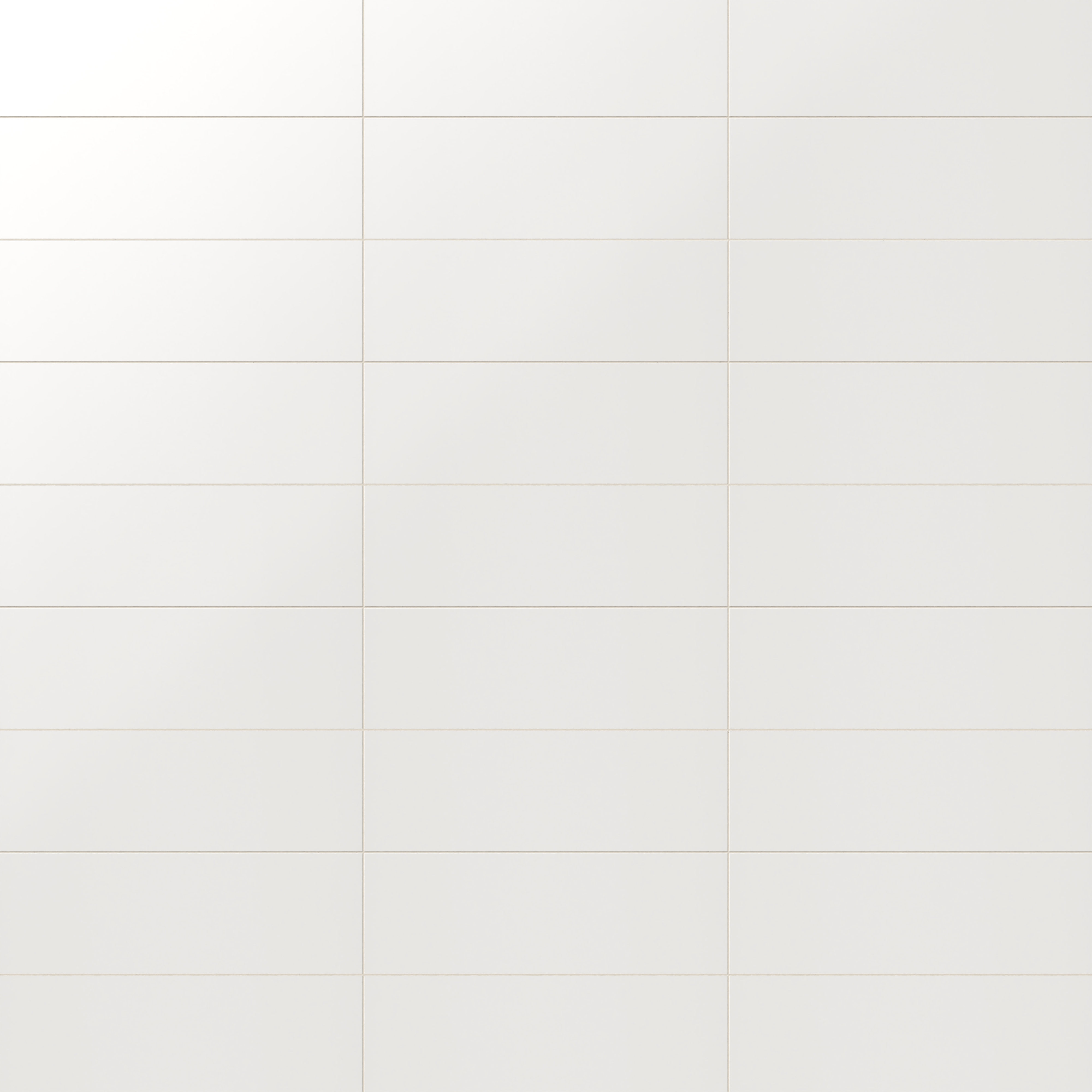 Zayne 12 x 36 Ceramic Tile in White | Edward Martin