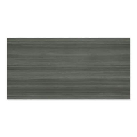 Riley 24 x 48 Matte Porcelain Tile in Linen Pattern Charcoal