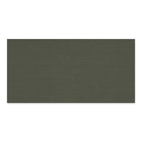 Riley 24 x 48 Matte Porcelain Tile in Woven Pattern Charcoal