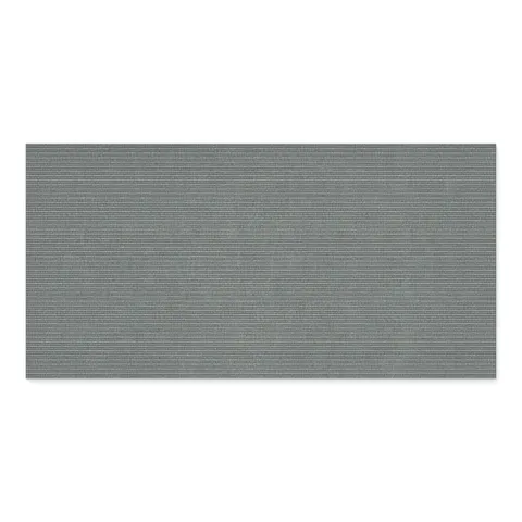 Riley 24 x 48 Matte Porcelain Tile in Woven Pattern Indigo