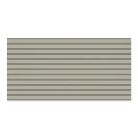 Riley 24 x 48 Matte Porcelain Tile in Striped Pattern Sterling