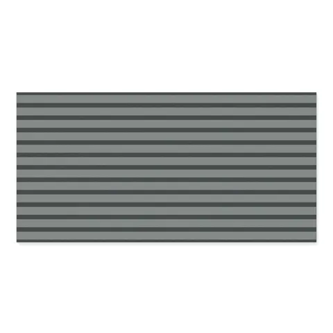 Riley 24 x 48 Matte Porcelain Tile in Striped Pattern Indigo