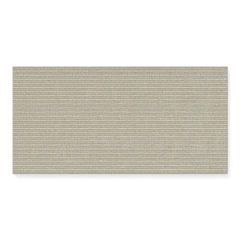 Riley 12 x 24 Matte Porcelain Tile in Woven Pattern Dove