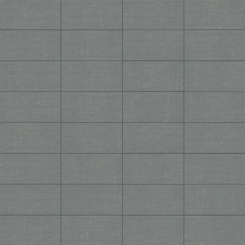 Riley 12 x 24 Matte Porcelain Tile in Woven Pattern Indigo