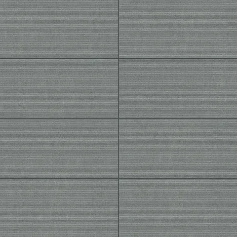 With a subtle woven pattern and matte texture, these 12x24 blue tiles provide a refined, tactile quality that complements contemporary interiors.