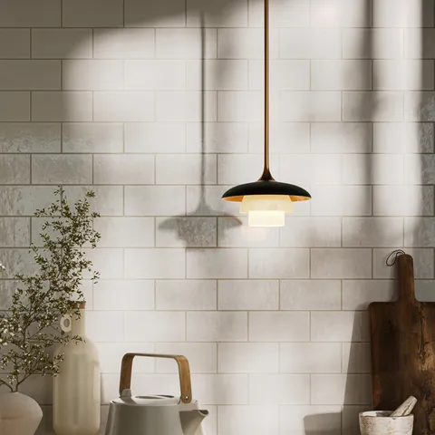 Josie 4 x 10 Glossy Ceramic Tile in Pearl