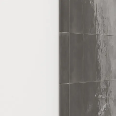Josie 3 x 10 Bullnose Glossy Ceramic Tile in Taupe