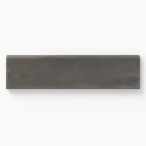 Josie 3 x 10 Bullnose Matte Ceramic Tile in Taupe