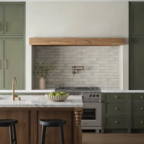 Jaden 2.5 x 16 Glossy Ceramic Tile in Tender Gray