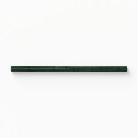 Elegant Jaden Hunter 0.75x16 pencil tile in a rich green glossy finish, adding a luxurious accent to refined interiors.