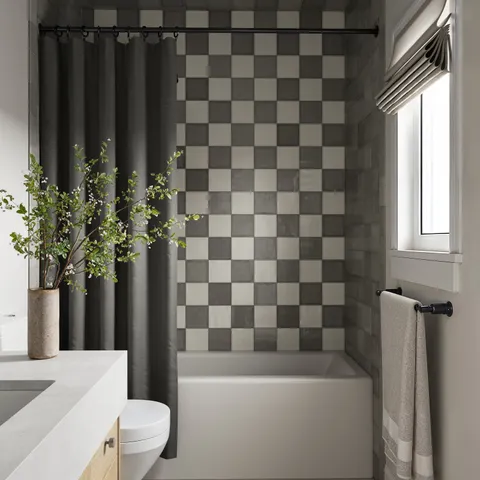 Mikayla 2.5 x 5 Bullnose Glossy Ceramic Tile in Gris