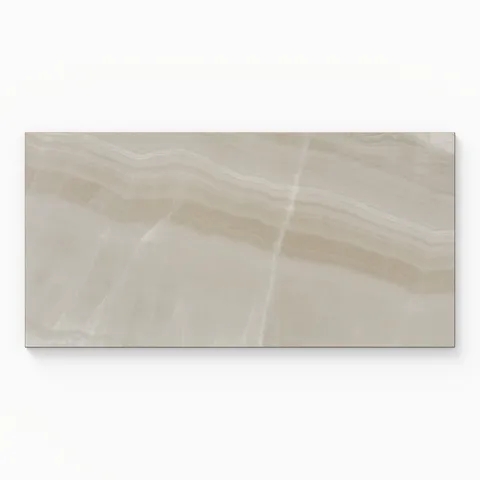 Giselle 12 x 24 Satin Porcelain Tile in Shell