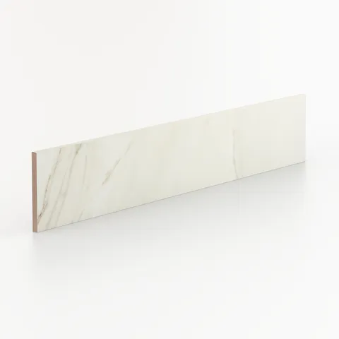 Kendrick 4 x 24 Satin Porcelain Bullnose Tile in Sand