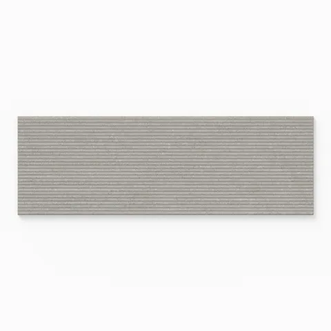 Kennedy 12 x 36 Matte Porcelain Tile in Graphite Deco