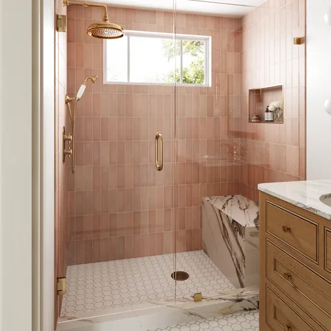 Quinn 12 x 12 Matte Porcelain Octagon Mosaic Tile in White