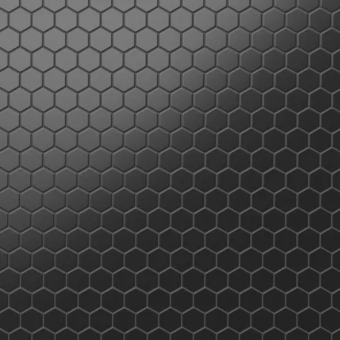 Levi 12 x 12 Matte Porcelain 2 x 2 Hexagon Mosaic Tile in Black
