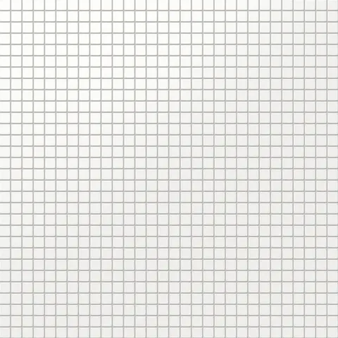 Levi 12 x 12 Matte Porcelain Square Mosaic Tile in White