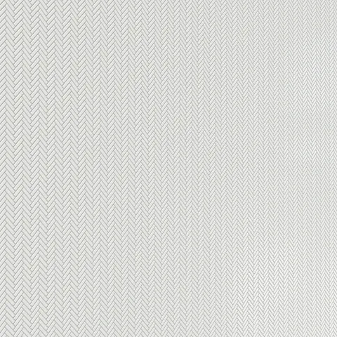 Maggie 12 x 12 Glossy Porcelain Herringbone Mosaic Tile in White