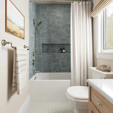Cece 12 x 12 Matte Porcelain 2" Round Mosaic Tile in White